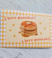 Breakfast Pancake Stickers Food and Drink Bread and Butter Lot of 5 Pc Pcs
