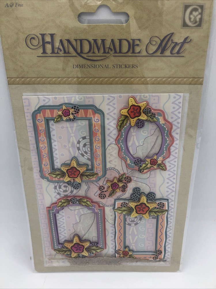 Handmade Art Dimensional stickers Scrapbooking Embellishment Picture Frame soft.