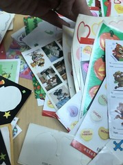 Vtg 80’s Sticker Lot 500+ Hallmark AGC Sandy lion Holiday Lot 3 Halloween Puffy