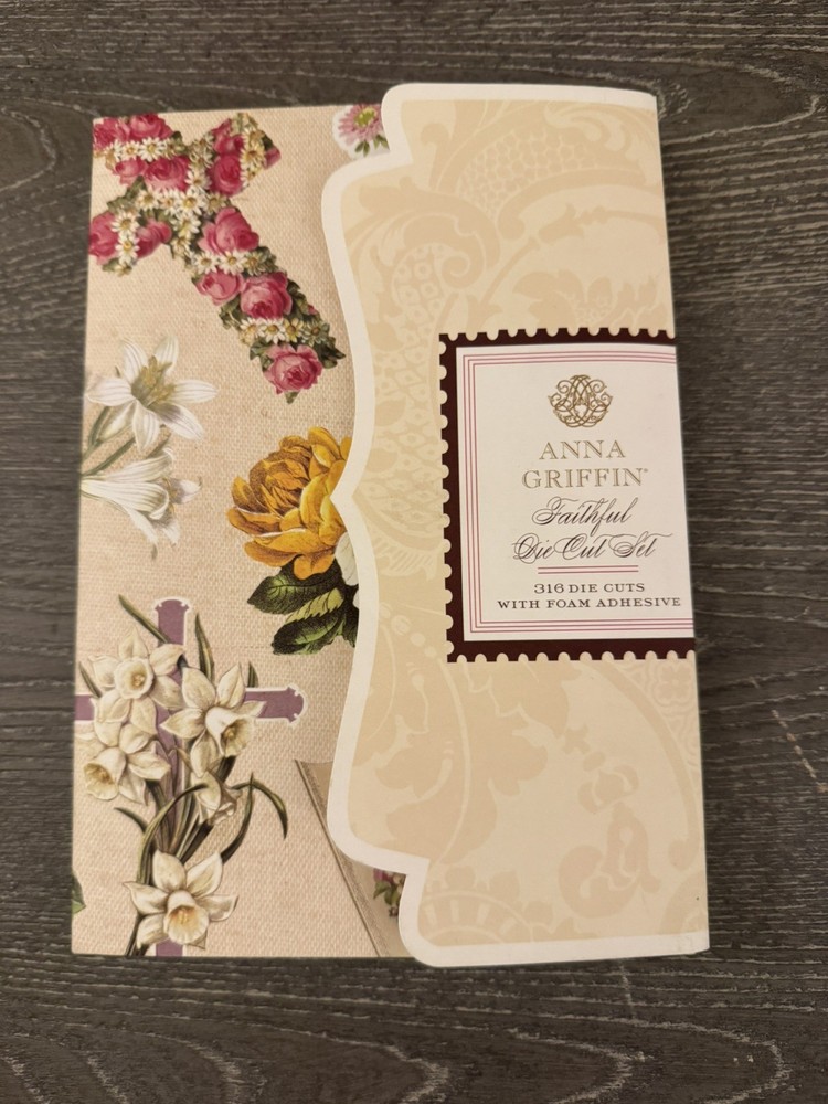 Anna Griffin – Faithful Die Cut Set 2019 – AG737 – NEW & SEALED
