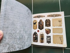 Curiosities An Eclectic Compendium Of Vintage Inspired Stitckers, Over 750, Book