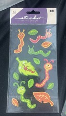 18 Sheets Of Mixed Everyday Stickers Sticko Jolee’s Nature Sports Phrases Pets