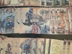 100 PC Ephemera Paper Packs Mystical Magical Notes New