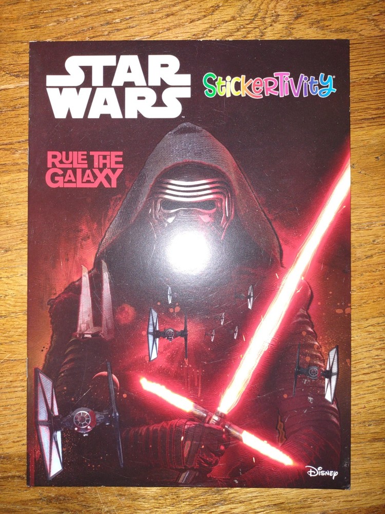 Disney – STAR WARS «RULE THE GALAXY» STICKERTIVITY COLORING & ACTIVITY BOOK