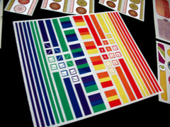 Lot Mod Designs, earthtones, Primary, Tropical, Inspiration, Stickers