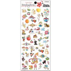 Violette Mary Ingelbreit Minis Stickers Scrapbooking Junk Journaling Collage