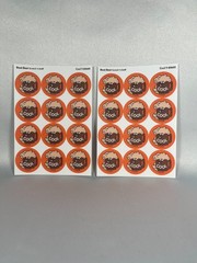 TREND SCRATCH ‘N SNIFF FOOD & DRINK STICKERS – 12 FULL SHEETS – NEW!