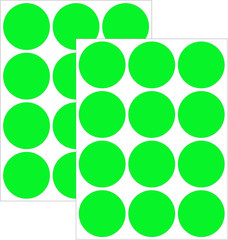 2″ Transparent round Sealing Sticker,Pack of 360
