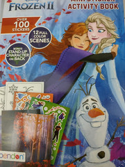 Frozen 2 Mini Sticker Activity Book 100 Stickers Miniature Disney Bendon Kids 7″