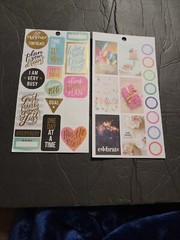 Decorative Stationery Paper Stickers DIY Art Scrapbooking Diary Notebook Lot 12