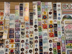 Easter Holiday Card, Note, & Sticker Lot – 9 Cards w/ Envelopes