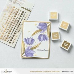 ALTENEW – ENAMEL DOTS – EARTH TONES – 163 PIECE – 3 SIZES + HEARTS & STARS