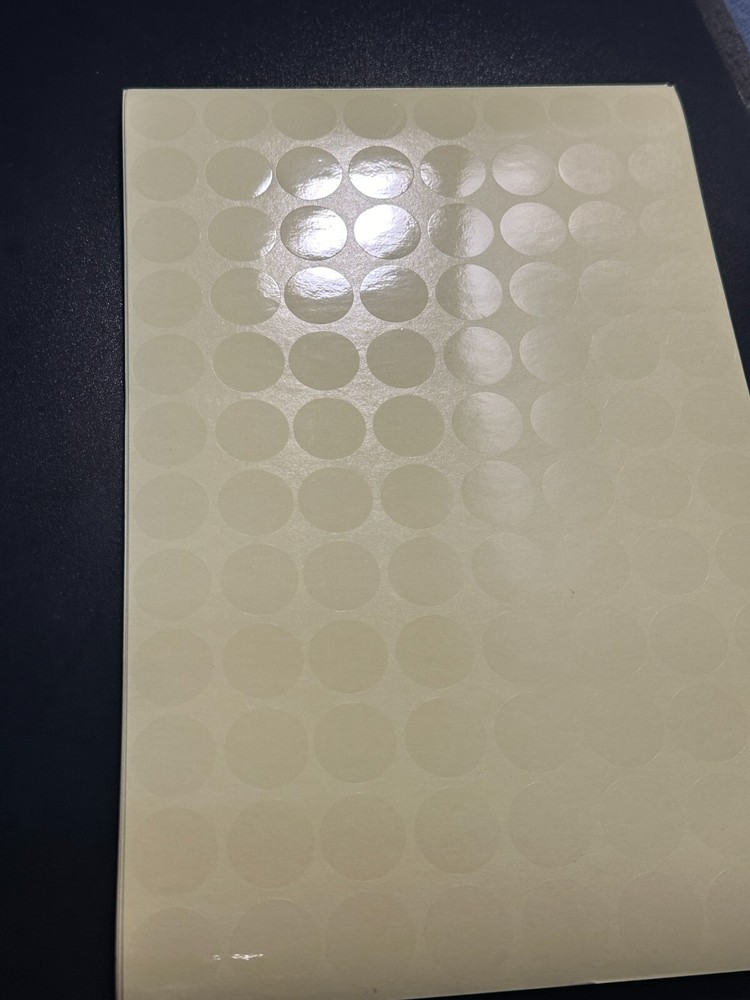 Clear Seal Labels 7/8in, 2.22cm for Envelopes, Box and Packaging Pack of 1000