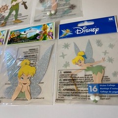 EK Success Disney Peter Pan & Tinkerbell Scrapbook Stickers