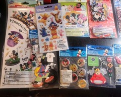 Disney Scrapbook Sticker Lot: EK Success Disney Some Other Brands Too 16 Packs