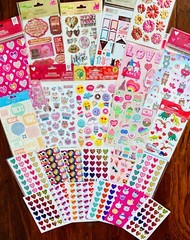 Love Heart Themed 559+ Stickers 4 Kids Teens Teachers Party Gifts DIY Cards