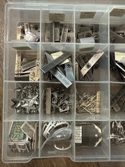 LOT Scrapbook Journal Accents Metal Crafts Jewelry Snaps Hangers Charms