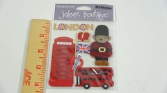 Stickopotamus Destination Jolee’s Boutique London SPJE007 Sticker Collage