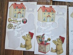 Lot Creative Memories Stickers New Baby Boy Girl Old Fashioned Toys Doll Bear