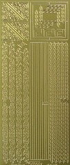 Decorative Border & Corners PEEL OFF STICKERS Straight Chain Cardmaking