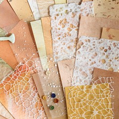 26Pcs DIY Diary Decor Accessories Handmade Scrapbook Paper Craft Textured Paper.