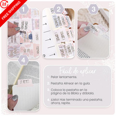 Idyllic Grace – Pestañas de la Biblias, Spanish Standard, Graceful