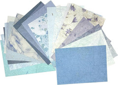Textured Scrapbook Paper Mesh Fabric – Junk Journal Supplies Assorted Set 51 She