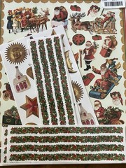 Vintage Scrapbook Craft Lot Stickers Rub Ons Brads Disney K&Company 22+ Items