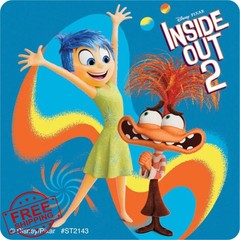 SmileMakers Inside Out 2 Stickers 100 Count