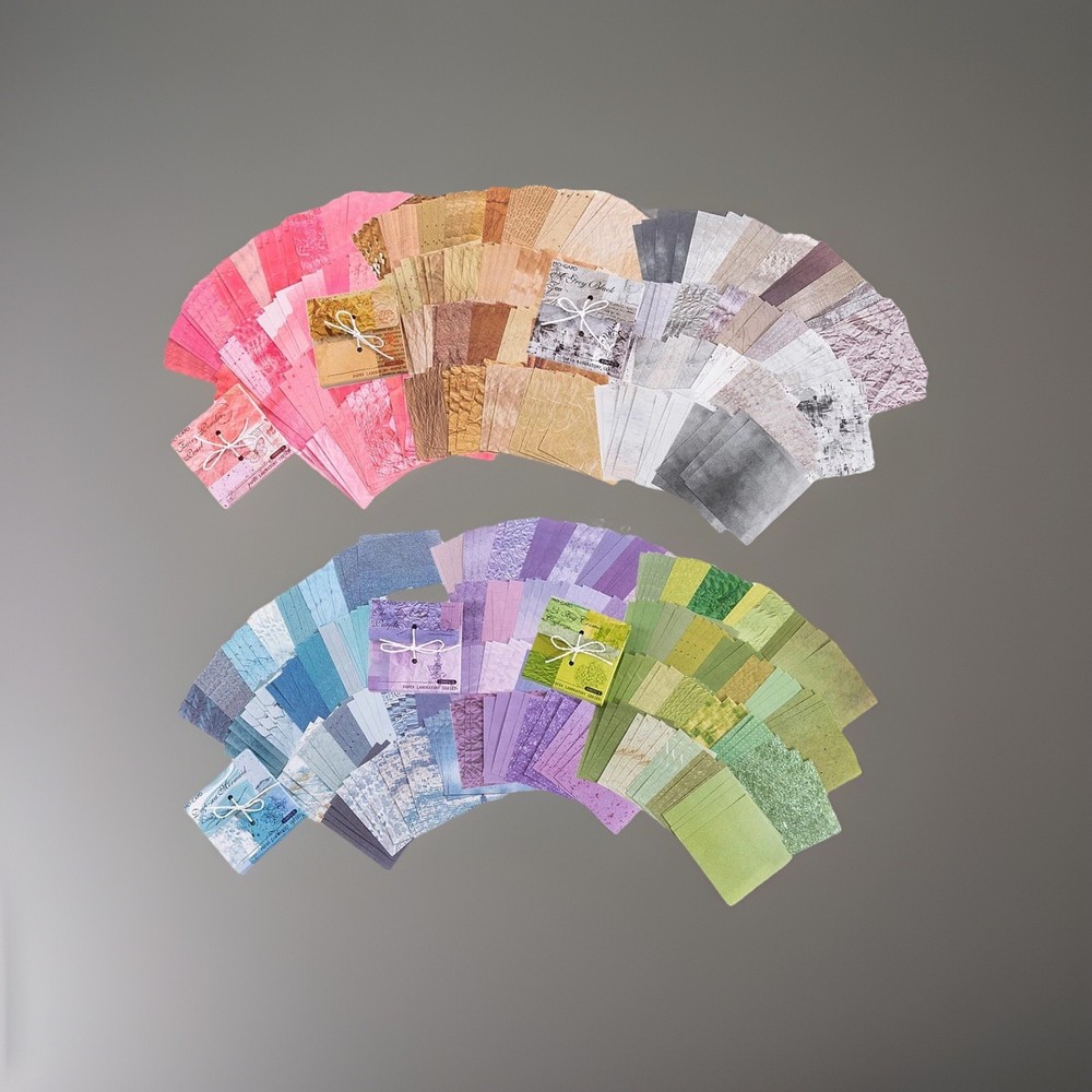 Vintage Scrapbook Paper Pack – 600 Sheets Colorful Decorative Paper Aesthetic