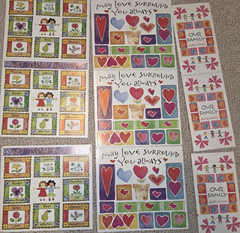 VTG Lot Kathy Davis Collections Scrapbooking Stickers All Occasions