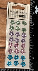 Hero Arts Sparkle Gemstone Adhesive Embellishments 24 Pcs Sticker CH143 Blossom