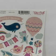 Echo Park «Imagine That» Mermaids And Unicorns Single Sticker Sheet