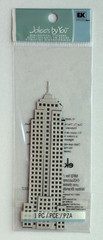Jolees Mini EMPIRE STATE BUILDING New York Vacation Travel Scrapbook Sticker