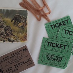 Scrapbooking Junk Journal Paper Ephemera Lot Tickets Stamps Maps Vintage Travel