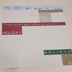 NEW Lot 10 MME Layovers Transparency 12×12 Clear Color Kids Family Love Holiday