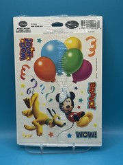 Hallmark Stickers Disney Mickey Mouse Removeable Decorations Stick Restick NIP