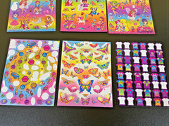 Vintage Lisa Frank Sticker Sheets Lot 90’s/2000’s #2
