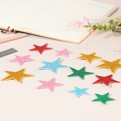 Star Foam Stickers, 140Pcs EVA Self Adhesive Glitters, Golden
