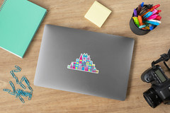 It’s a Small World Sticker, Disney Sticker, Fantasyland Magical Castle Sticker