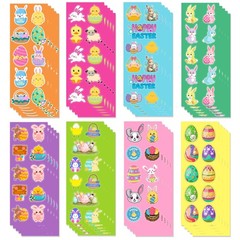 Easter Stickers for Kids – 400 Pcs Easter Basket Stuffers | Easters Gifts