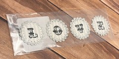 MICHAELS 447555 CROCHET LOVE EMBELLISHMENT STICKER VALENTINE