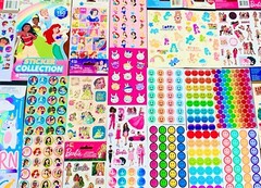500 STICKER Kit 🦄Sandylion Hallmark Crafters Corner American Greetings Carson