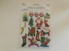 The paper studios stick a bilities pop up christmas stickers 16 pc