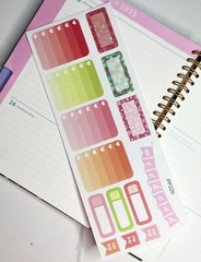 Functional Boxes: Handmake Erin Condren Planner Sticker