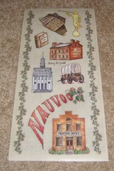 Stamping Station Clear Sticker Sheet ~ Travel. Mormon Town of Nauvoo, Illinois