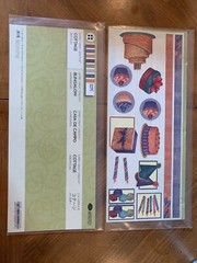 creative memories jumbo great lengths cottage birthday stickers power palette