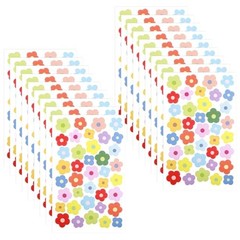 702 Pcs Small Flower Stickers, 18 Sheets Cute Flower Decorative Stickers for