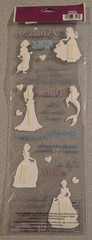 Disney PRINCESS Wish scrapbooking stickers New Actual Item Shown