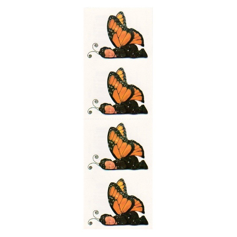 Michel & Company Retro Sticker Seal (Baby x Butterfly)